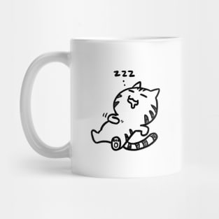 Cat: ZZZ ( back ) Mug